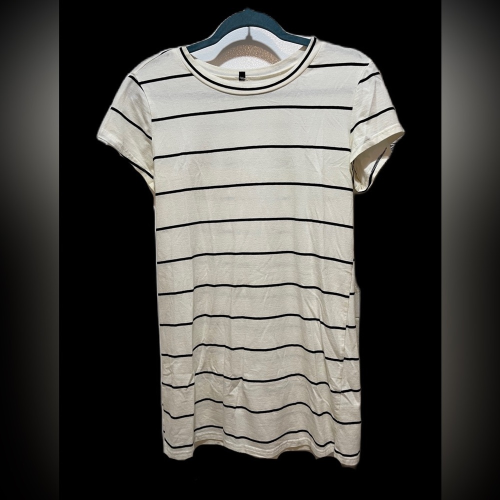 White Tee Shirt Dress